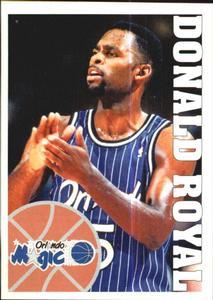 1995-96 Panini NBA Stickers (Brazil/Portuguese) #41 Donald Royal Front