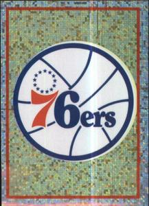 1995-96 Panini NBA Stickers (Brazil/Portuguese) #51 76ers Team Logo Front