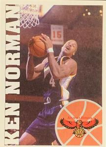 1995-96 Panini NBA Stickers (Brazil/Portuguese) #70 Ken Norman Front