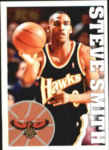 1995-96 Panini NBA Stickers (Brazil/Portuguese) #71 Steve Smith Front