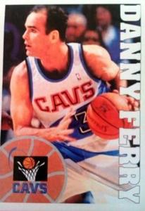 1995-96 Panini NBA Stickers (Brazil/Portuguese) #93 Danny Ferry Front