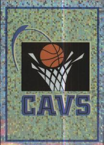 1995-96 Panini NBA Stickers (Brazil/Portuguese) #96 Cavaliers Team Logo Front