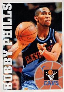 1995-96 Panini NBA Stickers (Brazil/Portuguese) #97 Bobby Phills Front