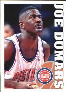 1995-96 Panini NBA Stickers (Brazil/Portuguese) #101 Joe Dumars Front
