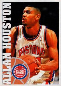 1995-96 Panini NBA Stickers (Brazil/Portuguese) #103 Allan Houston Front