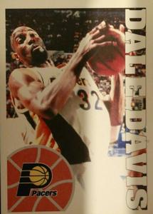 1995-96 Panini NBA Stickers (Brazil/Portuguese) #110 Dale Davis Front