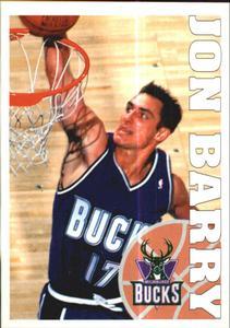 1995-96 Panini NBA Stickers (Brazil/Portuguese) #119 Jon Barry Front