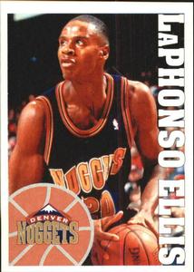 1995-96 Panini NBA Stickers (Brazil/Portuguese) #155 LaPhonso Ellis Front