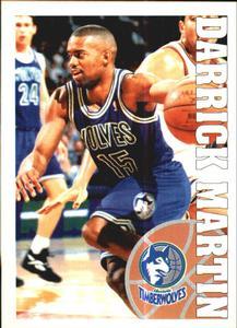 1995-96 Panini NBA Stickers (Brazil/Portuguese) #174 Darrick Martin Front