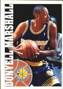 1995-96 Panini NBA Stickers (Brazil/Portuguese) #210 Donyell Marshall Front