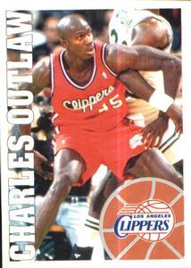 1995-96 Panini NBA Stickers (Brazil/Portuguese) #220 Charles Outlaw Front