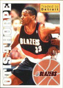 1995-96 Panini NBA Stickers (Brazil/Portuguese) #251 Otis Thorpe Front