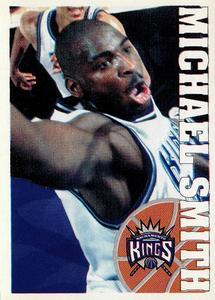 1995-96 Panini NBA Stickers (Brazil/Portuguese) #260 Michael Smith Front