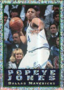 1995-96 Panini NBA Stickers (Brazil/Portuguese) #272 Popeye Jones Front