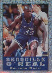 1995-96 Panini NBA Stickers (Brazil/Portuguese) #276 Shaquille O'Neal Front