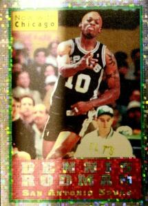 1995-96 Panini NBA Stickers (Brazil/Portuguese) #278 Dennis Rodman Front
