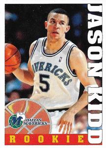 1995-96 Panini NBA Stickers (Brazil/Portuguese) #285 Jason Kidd Front