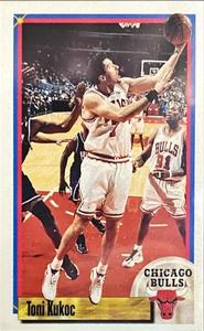 1999-00 Panini NBA Stickers (Brazil/Portuguese) #70 Toni Kukoc Front