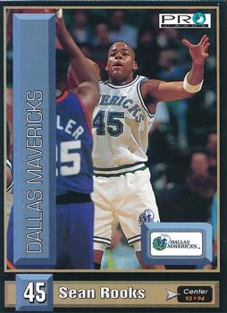 1994-95 Pro Cards French Sports Action Basket #5912 Sean Rooks Front