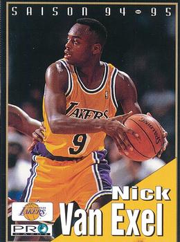 1994-95 Pro Cards French Sports Action Basket #6015 Nick Van Exel Front