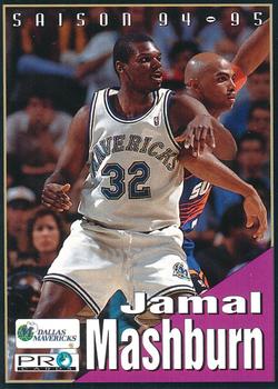 1994-95 Pro Cards French Sports Action Basket #6306 Jamal Mashburn Front