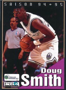 1994-95 Pro Cards French Sports Action Basket #6216 Doug Smith Front