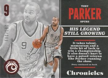 2017-18 Panini Chronicles - Red #79 Tony Parker Front