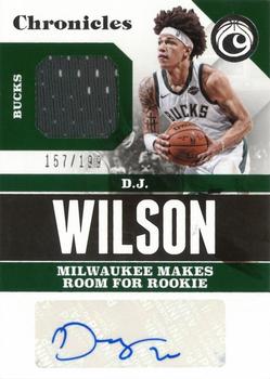 2017-18 Panini Chronicles - Chronicles Signature Swatches #CSS-DJW D.J. Wilson Front