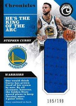 2017-18 Panini Chronicles - Chronicles Swatches #CS-SCR Stephen Curry Front