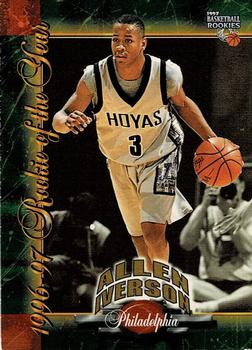 1997 Score Board Rookies - Allen Iverson Rookie of the Year #A3 Allen Iverson Front