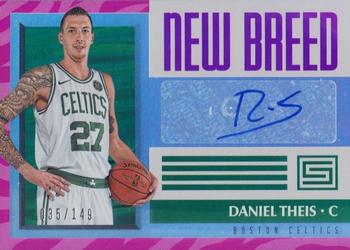 2017-18 Panini Status - New Breed Autographs Pink #NB-DTH Daniel Theis Front