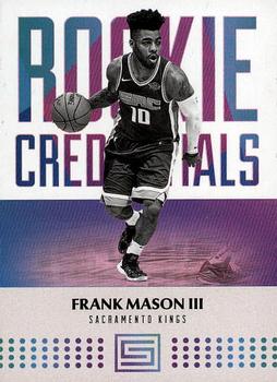 2017-18 Panini Status - Rookie Credentials #28 Frank Mason III Front