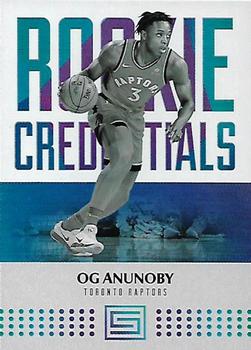 2017-18 Panini Status - Rookie Credentials #37 OG Anunoby Front