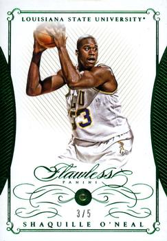 2017 Panini Flawless Collegiate - 2016 Base Gems Update Emerald #36 Shaquille O'Neal Front