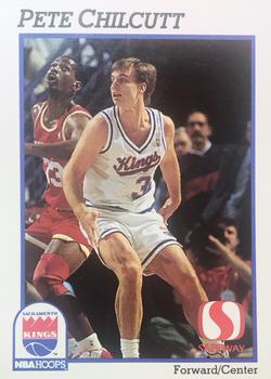 1991-92 Hoops Safeway Sacramento Kings #NNO Pete Chilcutt Front