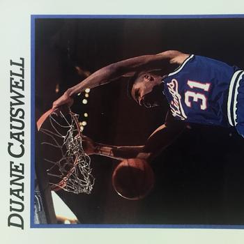 1991-92 Hoops Safeway Sacramento Kings #NNO Duane Causwell Front
