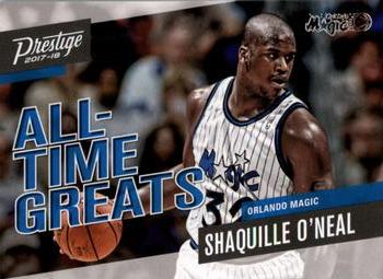 2017-18 Panini Prestige - All-Time Greats #6 Shaquille O'Neal Front