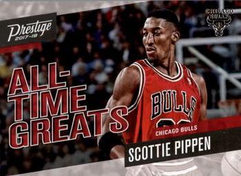 2017-18 Panini Prestige #7 Scottie Pippen Front