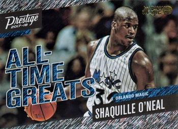 2017-18 Panini Prestige - All-Time Greats Rain #6 Shaquille O'Neal Front