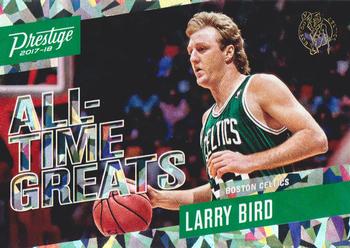 2017-18 Panini Prestige - All-Time Greats Crystal #3 Larry Bird Front