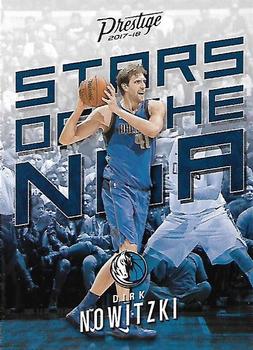 2017-18 Panini Prestige - Stars of the NBA #10 Dirk Nowitzki Front