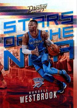 2017-18 Panini Prestige - Stars of the NBA Horizon #3 Russell Westbrook Front