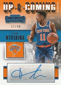 2017-18 Panini Contenders - Up and Coming Autographs #UC-FNK Frank Ntilikina Front