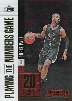 2017-18 Panini Contenders - Playing the Numbers Game #7 Chris Paul Front