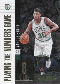 2017-18 Panini Contenders - Playing the Numbers Game #21 Marcus Smart Front