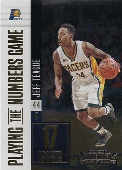 2017-18 Panini Contenders - Playing the Numbers Game #29 Jeff Teague Front