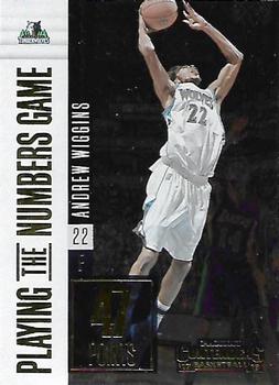 2017-18 Panini Contenders - Playing the Numbers Game #30 Andrew Wiggins Front