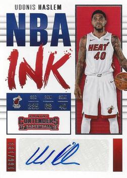 2017-18 Panini Contenders - NBA Ink #NI-UHL Udonis Haslem Front
