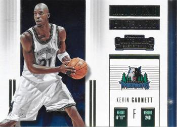 2017-18 Panini Contenders - Hall of Fame Contenders #12 Kevin Garnett Front