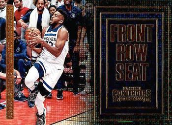 2017-18 Panini Contenders - Front Row Seat #14 Karl-Anthony Towns Front